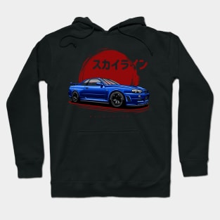 Skyline R34 GT-R Hoodie